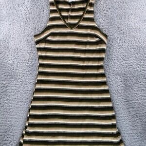 Rampage striped dress